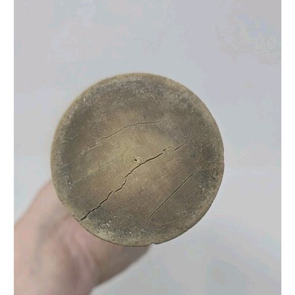 Large Primitive Wooden Masher-12” Woodenware Treenware Tamper - Picture 6 of 7